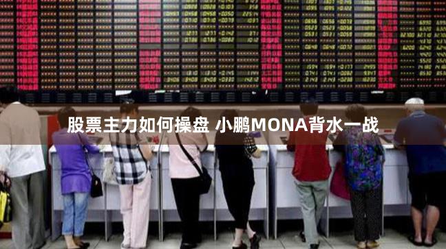 股票主力如何操盘 小鹏MONA背水一战